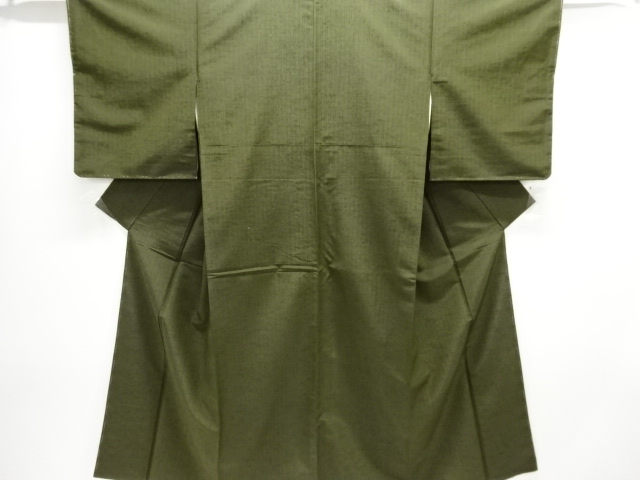 Japanese Kimono / Tsumugi Omeshi Combined weave